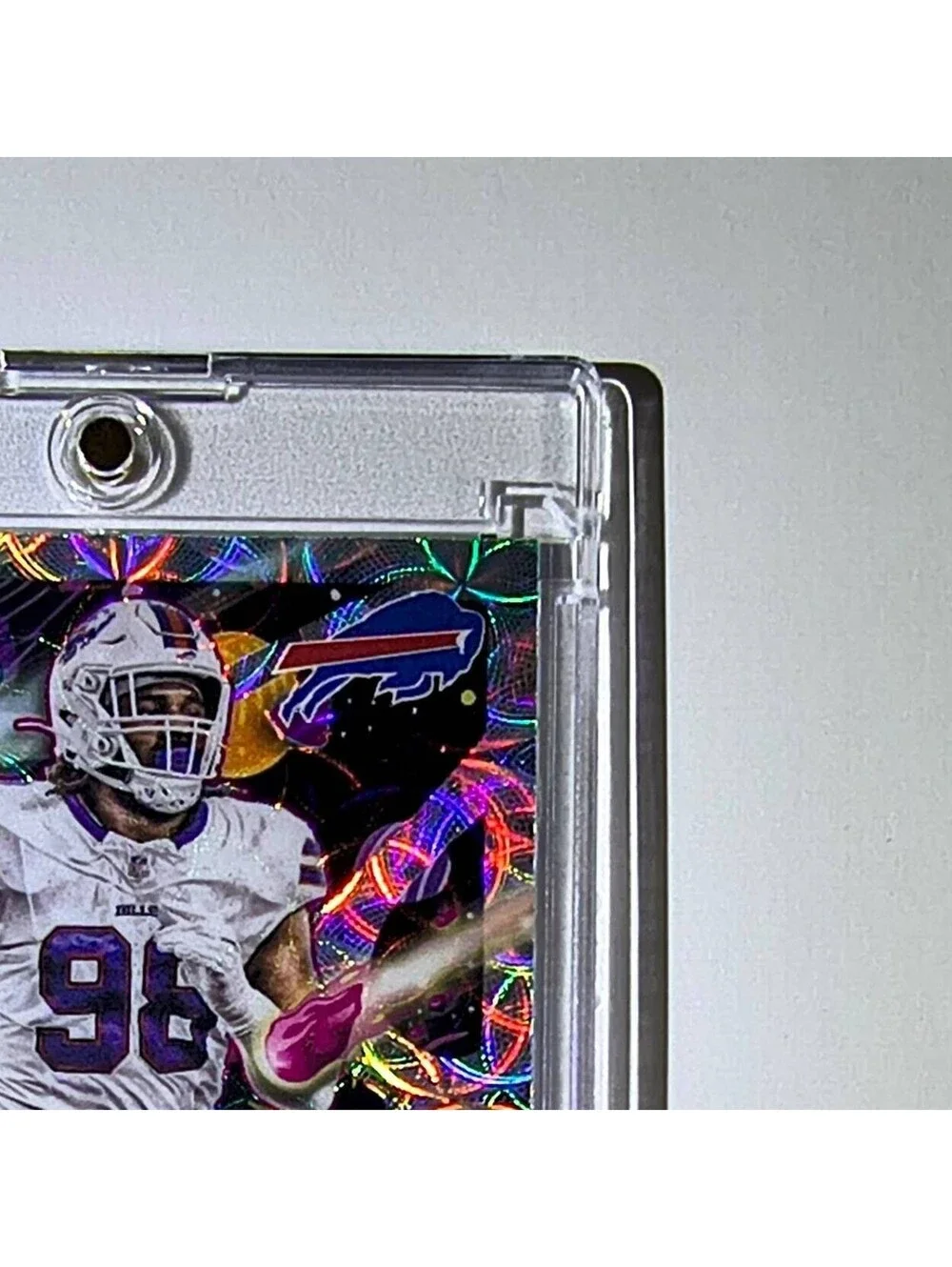 T.J. Sanders Rookie 2025 Topps Chrome Cosmic Nebula NFL #111 Card Buffalo Bills